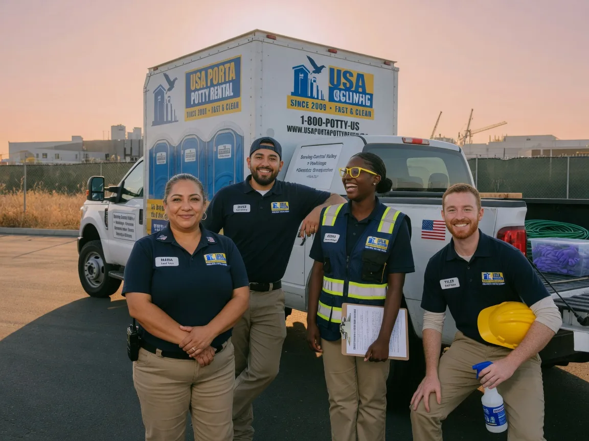 Portable Toilet Rental company in New Goshen, IN