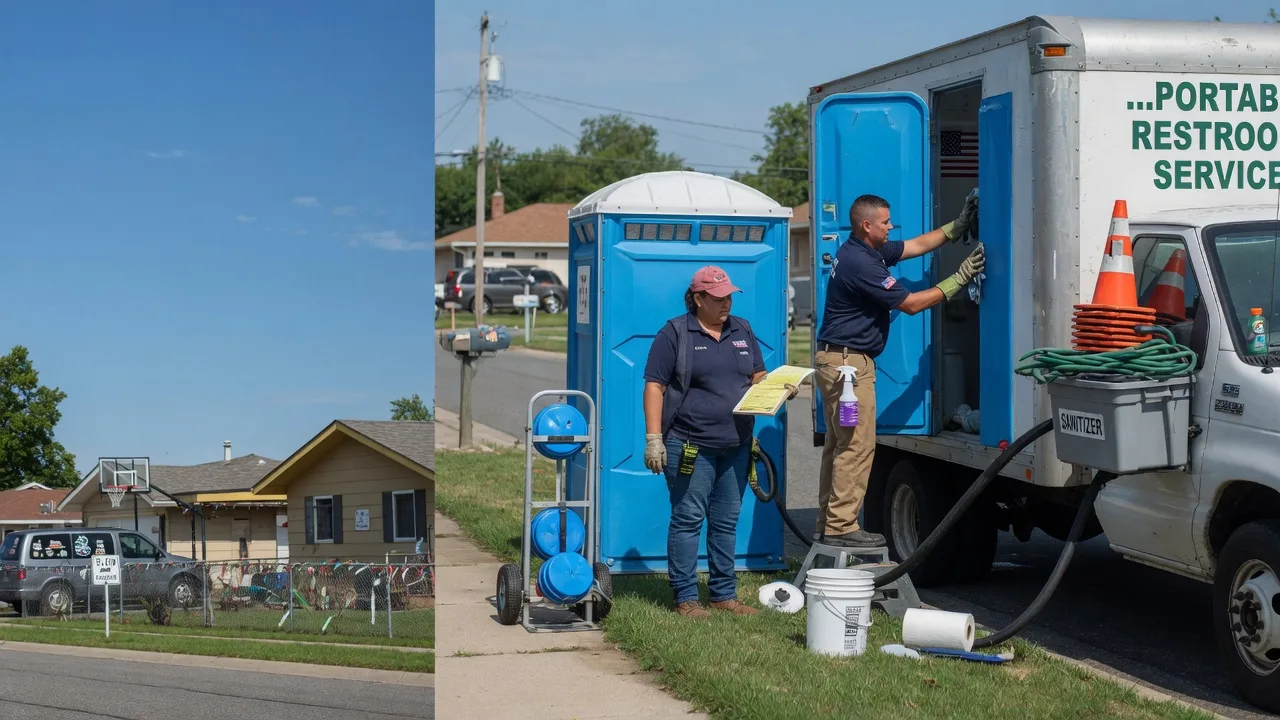 Portable Toilet Rental in New Goshen, IN near me